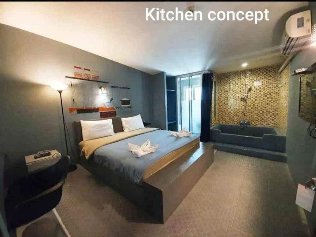 Bed in Z2 Boutique Hotel