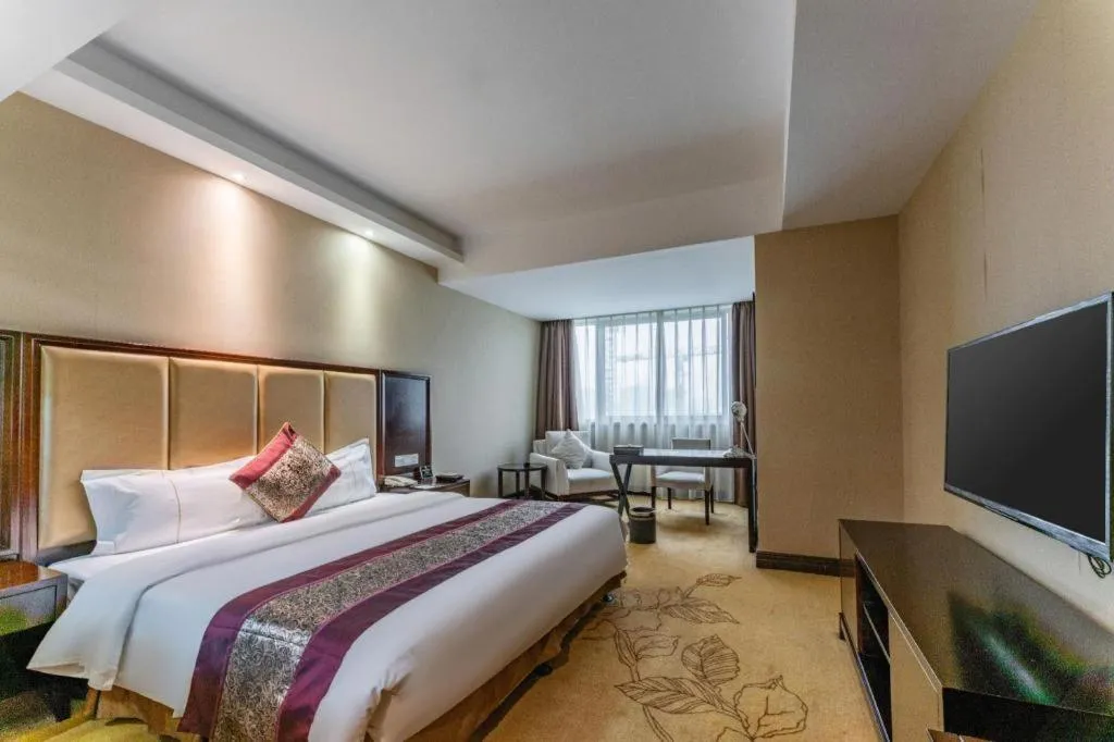 Bed in Wuhan Yamao Hengsheng Hotel