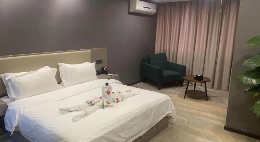 Bed in Wuhan Yamao Hengsheng Hotel