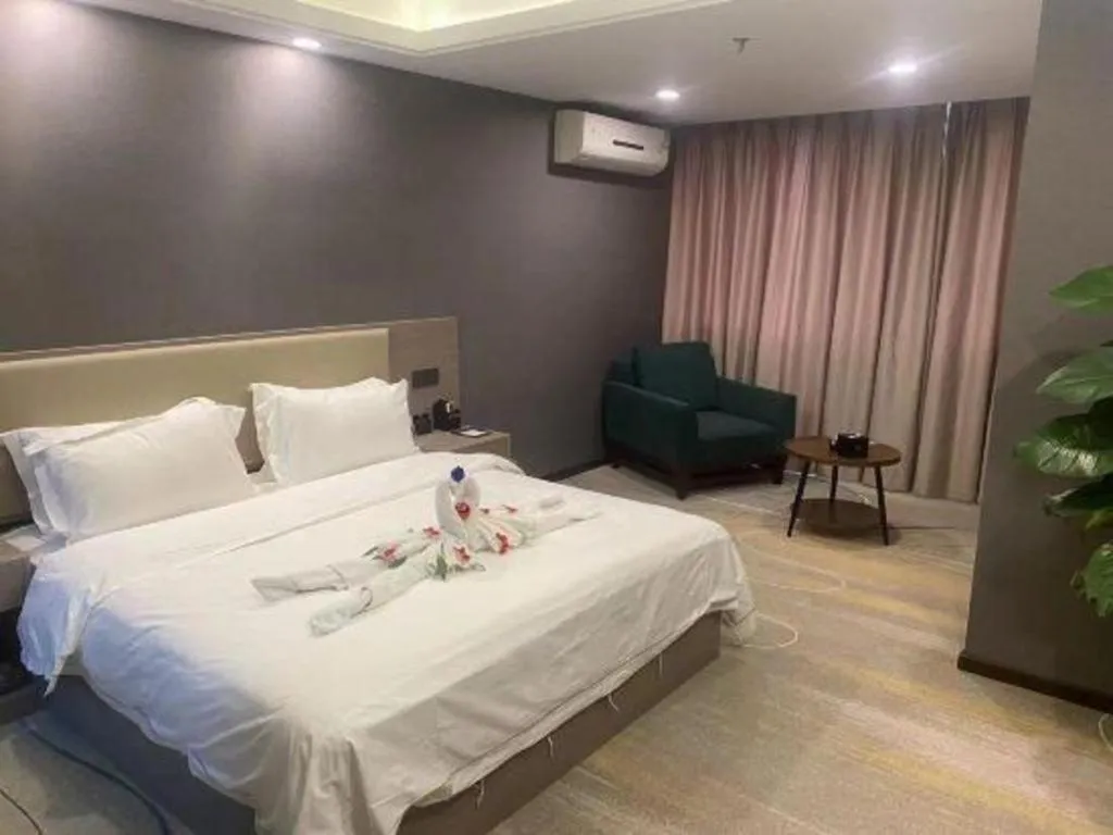 Bed in Wuhan Yamao Hengsheng Hotel