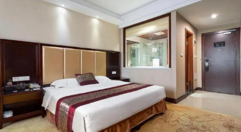 Bed in Wuhan Yamao Hengsheng Hotel