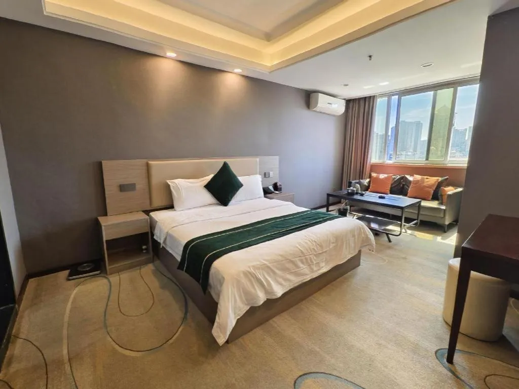 Bed in Wuhan Yamao Hengsheng Hotel