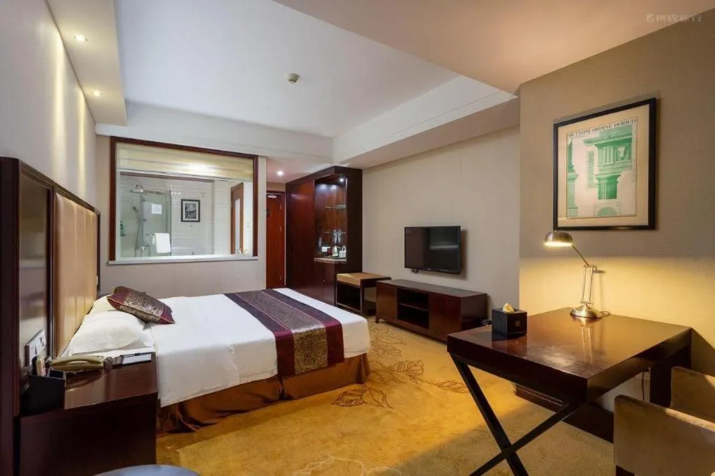 Bed in Wuhan Yamao Hengsheng Hotel