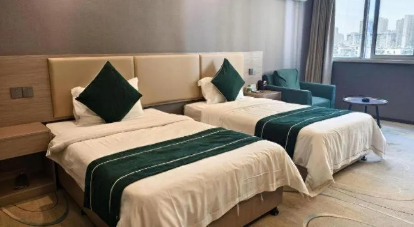 Bed in Wuhan Yamao Hengsheng Hotel