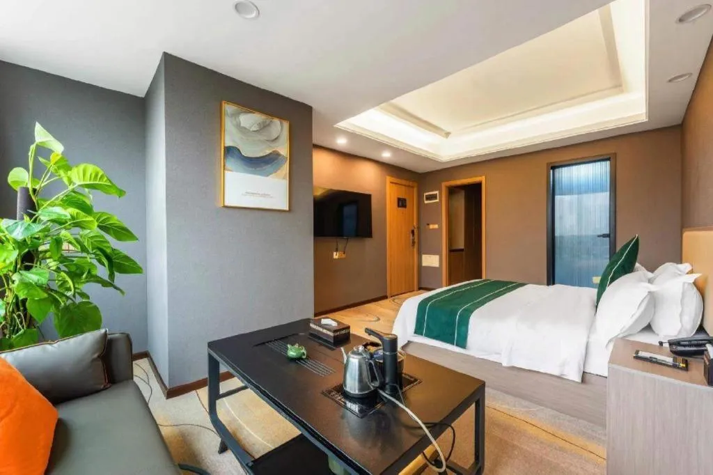 Bed in Wuhan Yamao Hengsheng Hotel