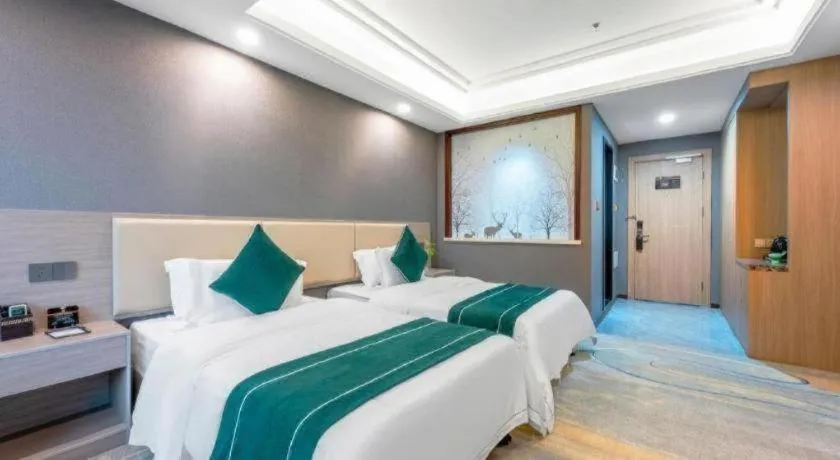 Bed in Wuhan Yamao Hengsheng Hotel