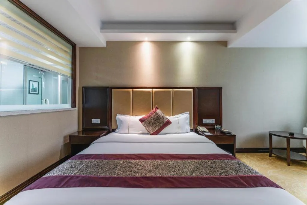 Bed in Wuhan Yamao Hengsheng Hotel