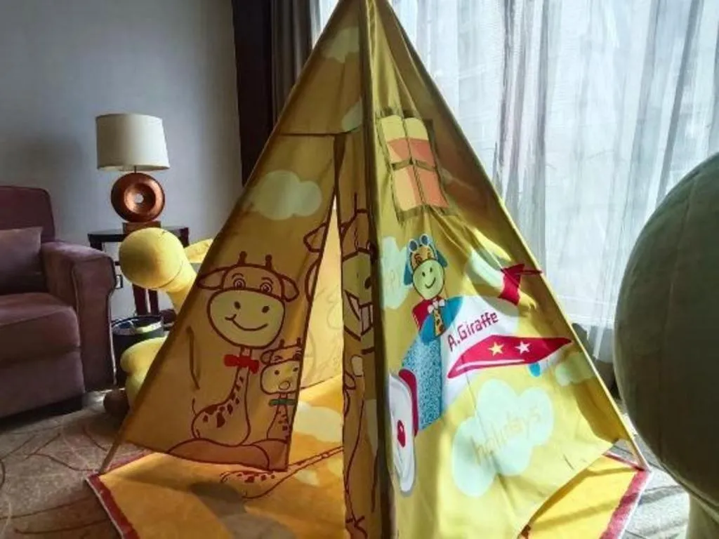 Bed in Wuhan Soluxe Hotel