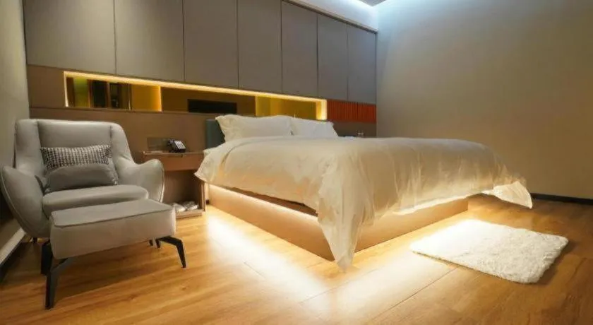 Bed in Quanzhou Binhai Hotel