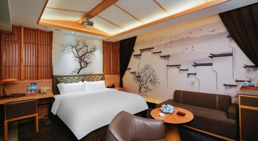 Bed in Quanzhou Binhai Hotel