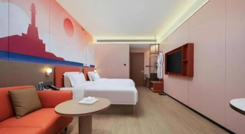 Bed in Quanzhou Binhai Hotel