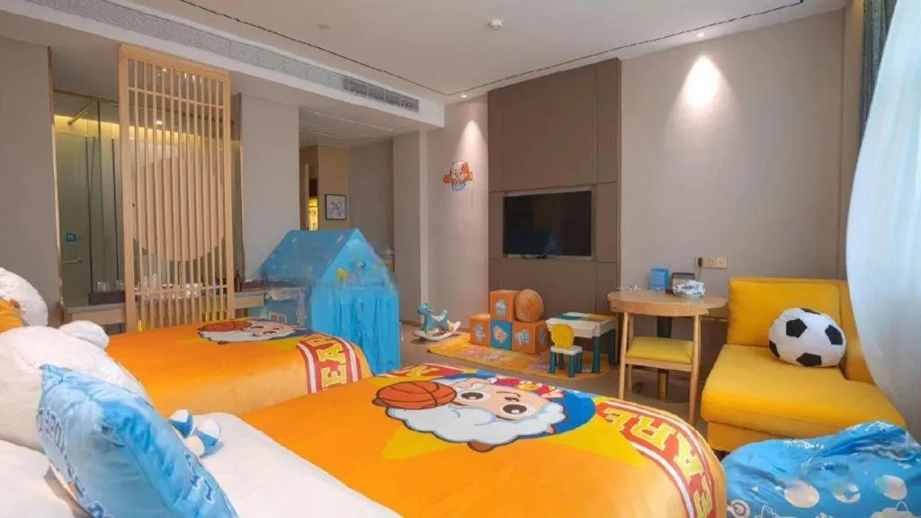 Bed in Quanzhou Binhai Hotel