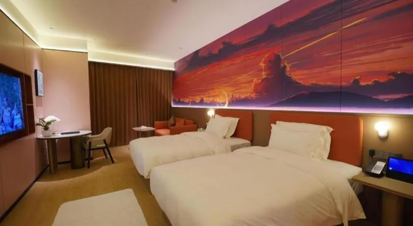 Bed in Quanzhou Binhai Hotel