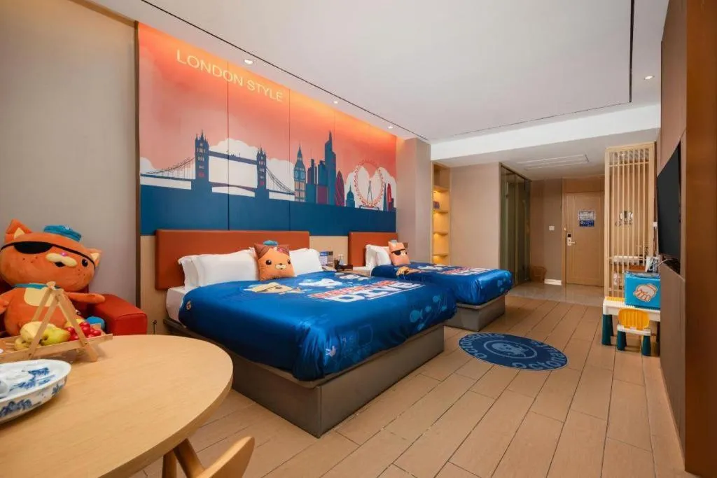 Bed in Quanzhou Binhai Hotel