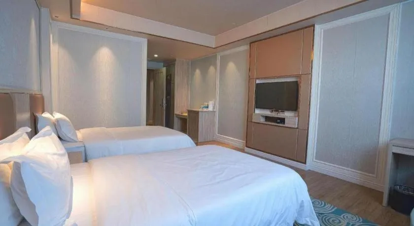 Bed in Quanzhou Binhai Hotel