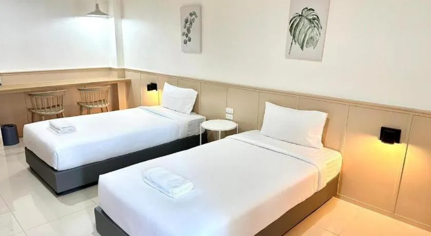 Bed in Grand PL Ville Hotel