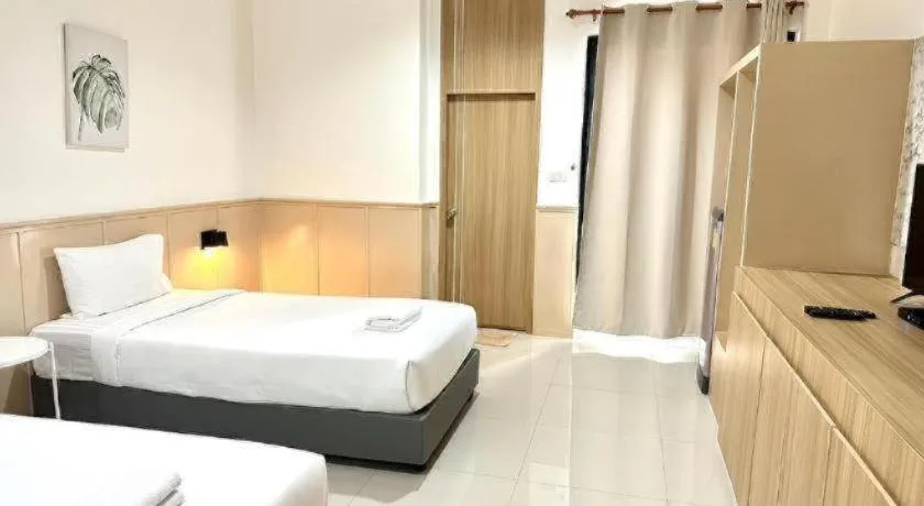 Bed in Grand PL Ville Hotel