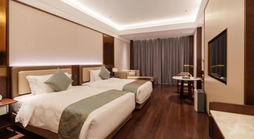 Bed in Dongguan Yingbin Hotel