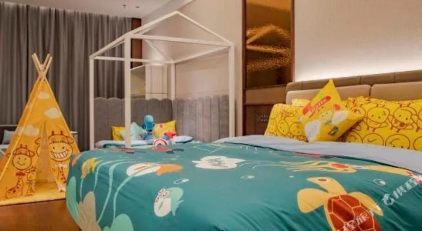 Bed in Dongguan Yingbin Hotel