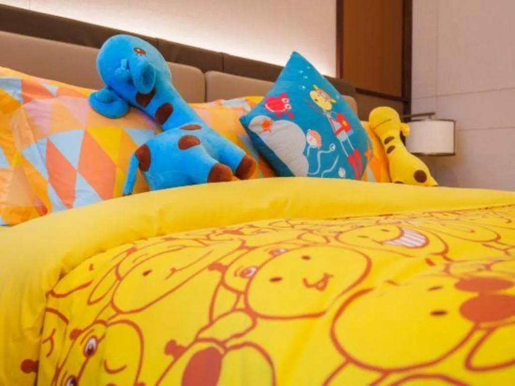 Bed in Dongguan Yingbin Hotel