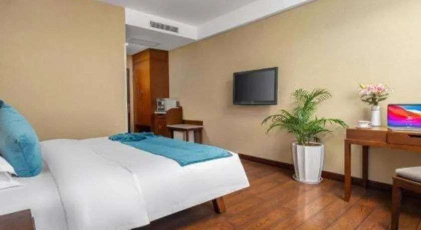 Bed in Lijiang Ziyue Hotel