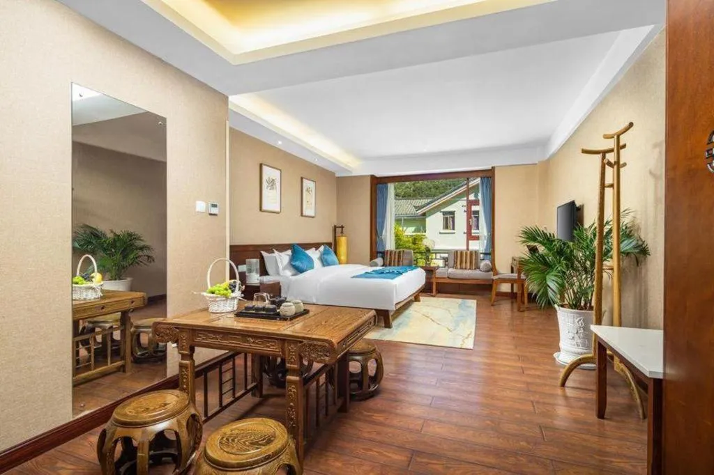 Bed in Lijiang Ziyue Hotel