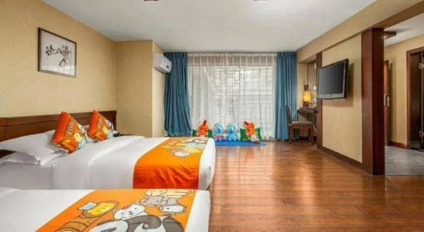 Bed in Lijiang Ziyue Hotel