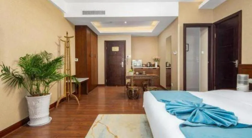 Bed in Lijiang Ziyue Hotel