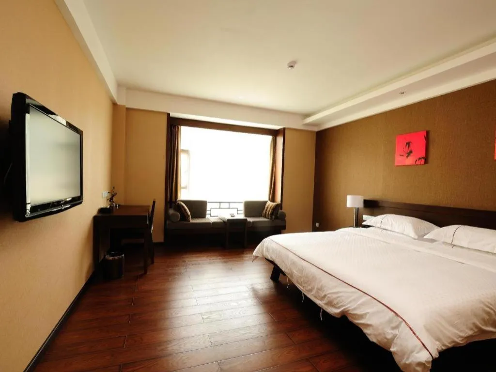 Bed in Lijiang Ziyue Hotel