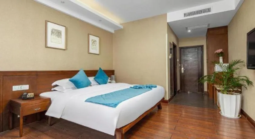 Bed in Lijiang Ziyue Hotel