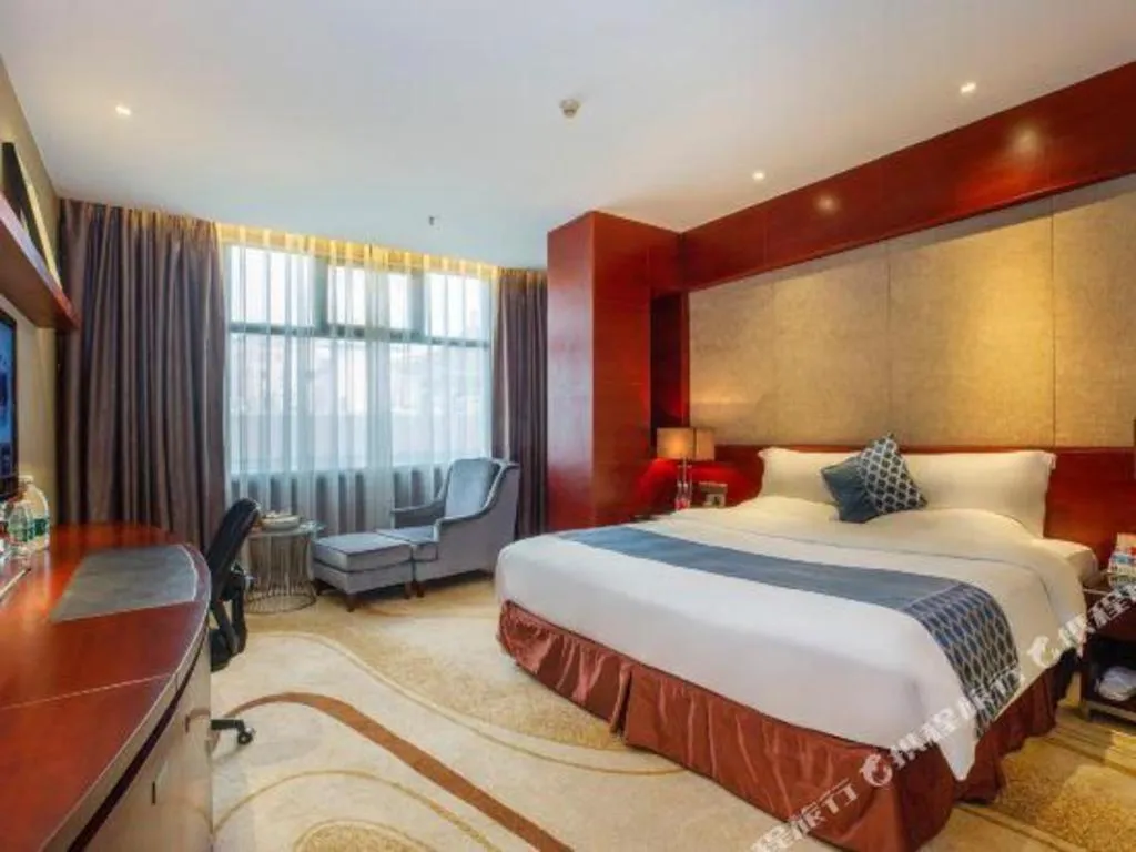 Bed in Quanzhou Jinjiang Hollyston Hotel