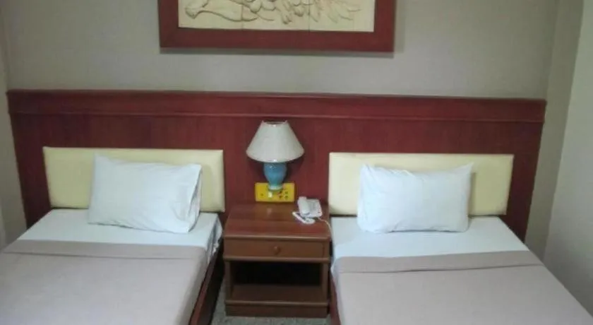 Bed in Picnic Sriracha Hotel