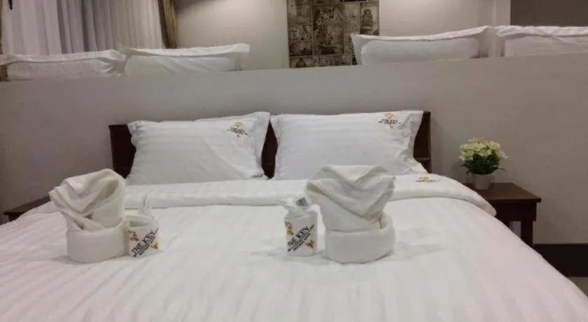 Bed in The Key Hotel