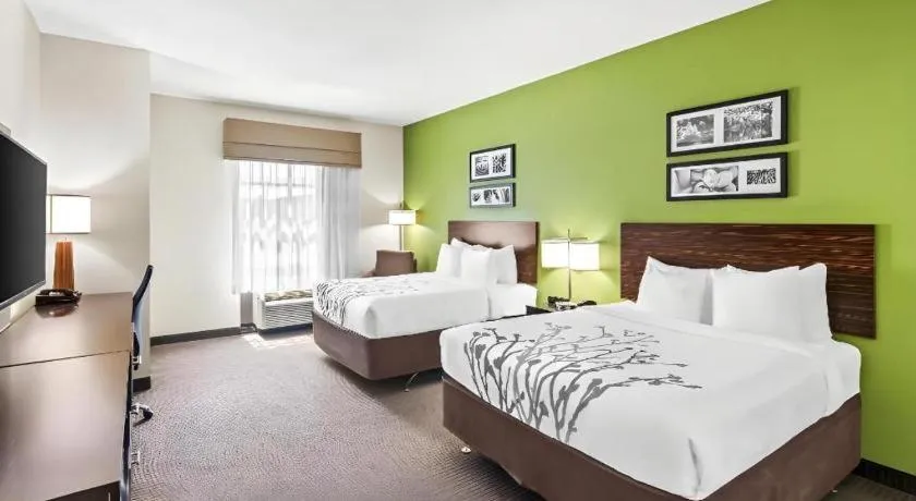 Bed in Sleep Inn & Suites Dripping Springs - Austin Area