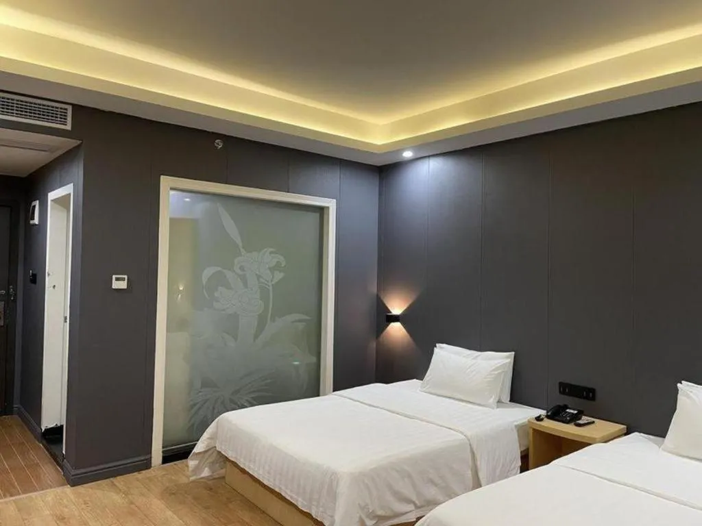 Bed in 7 Days Inn Fucheng Wu Gongci Gaodeng East Street Binjiang Road