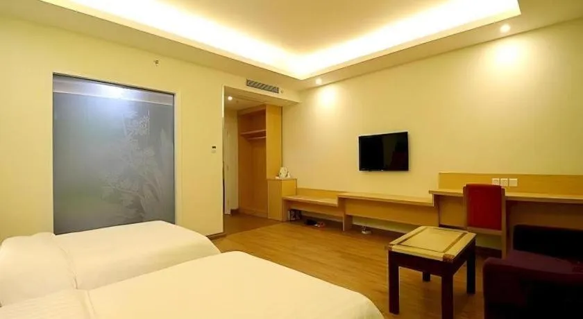 Bed in 7 Days Inn Fucheng Wu Gongci Gaodeng East Street Binjiang Road