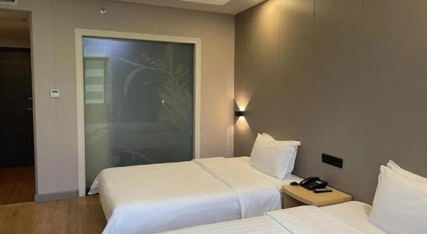 Bed in 7 Days Inn Fucheng Wu Gongci Gaodeng East Street Binjiang Road