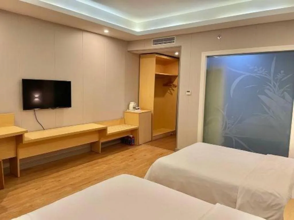 Bed in 7 Days Inn Fucheng Wu Gongci Gaodeng East Street Binjiang Road