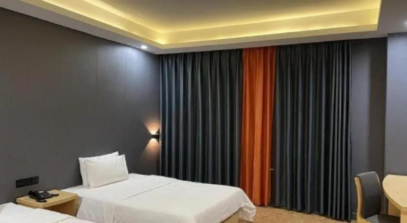 Bed in 7 Days Inn Fucheng Wu Gongci Gaodeng East Street Binjiang Road