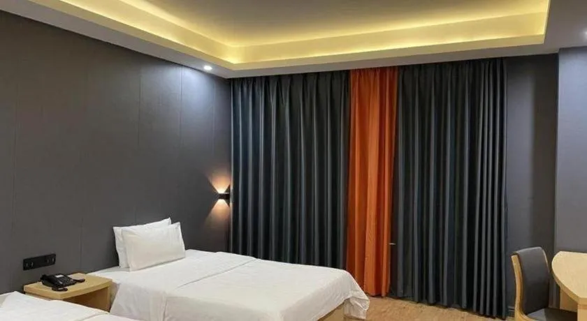 Bed in 7 Days Inn Fucheng Wu Gongci Gaodeng East Street Binjiang Road