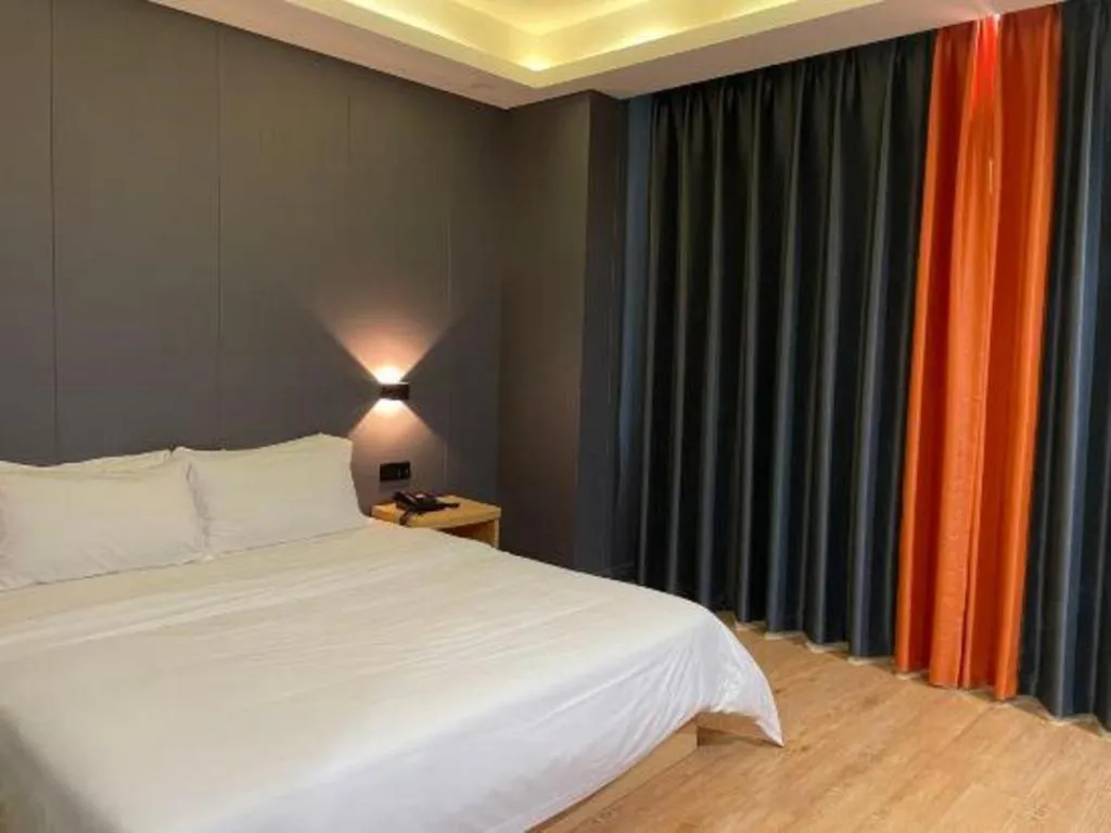 Bed in 7 Days Inn Fucheng Wu Gongci Gaodeng East Street Binjiang Road