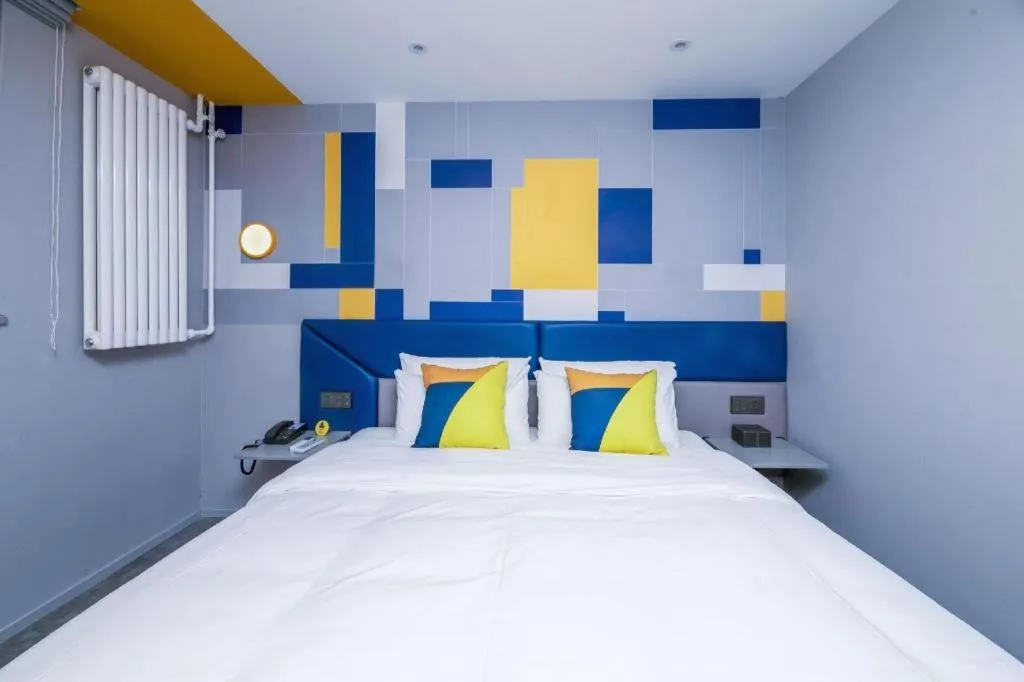 Bed in 7 Days Inn Beijing Tongzhou Universal Studio Linheli Metro Station