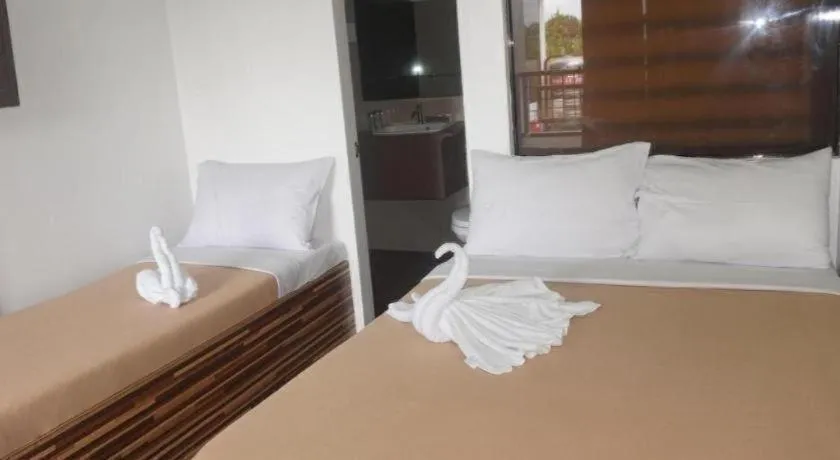 Bed in Zanrock Micro Hotel