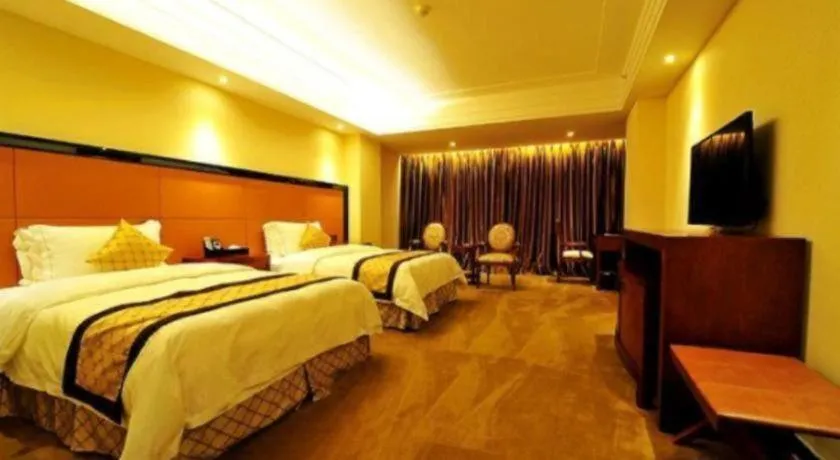 Bed in Auspicious Hotel