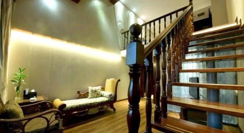 Bed in Fuzhou Chuanjie Hotspring and Golf Club Hotel