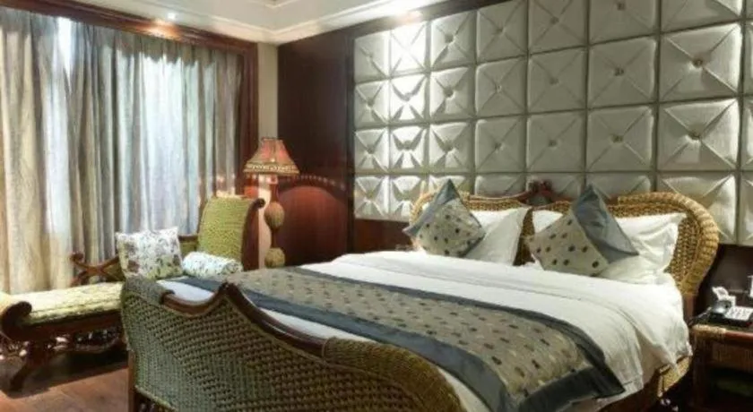 Bed in Fuzhou Chuanjie Hotspring and Golf Club Hotel