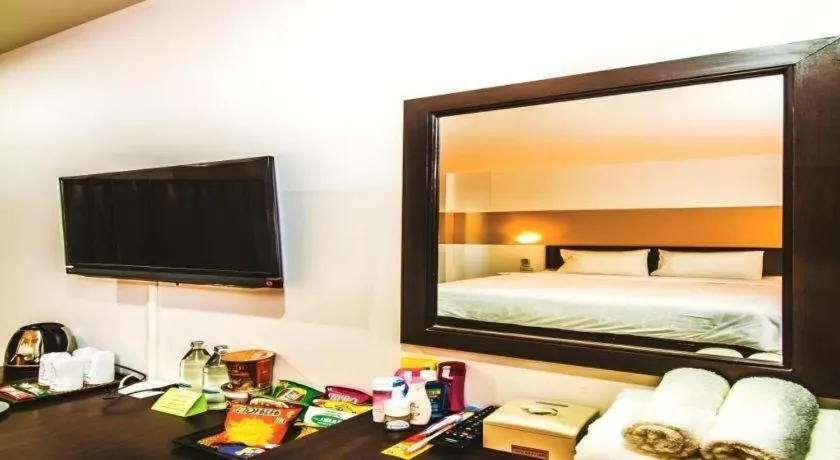 Bed in Mukdaview Hotel