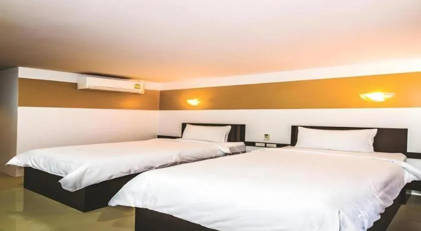 Bed in Mukdaview Hotel