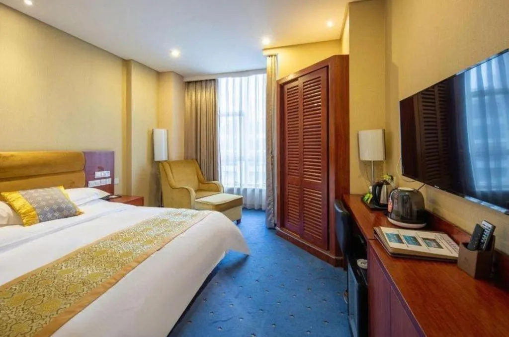 Bed in Qingdao TianRun JinWang Hotel