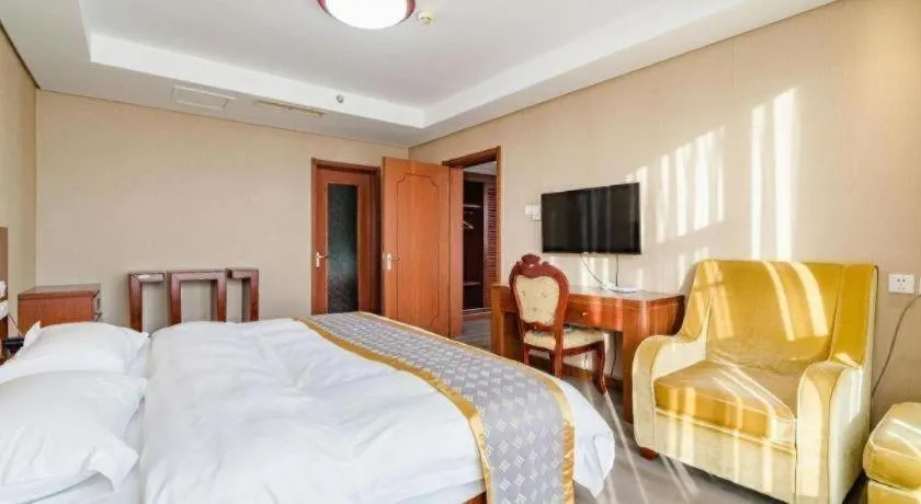 Bed in Qingdao TianRun JinWang Hotel